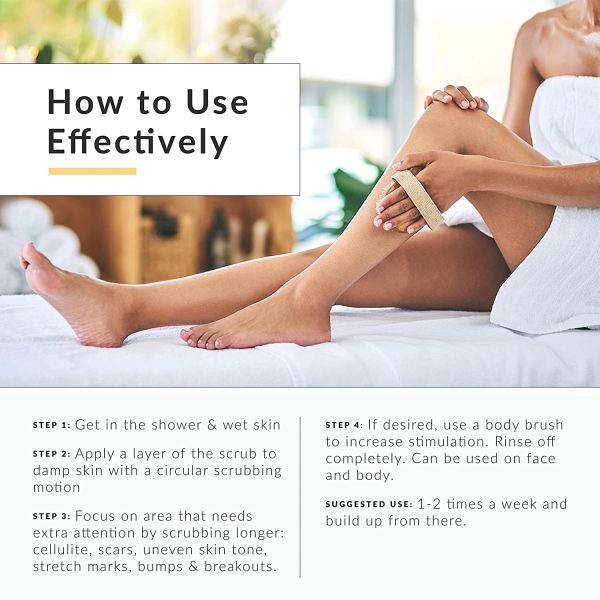 Face body scrub supplier, private label face scrub manufacturer