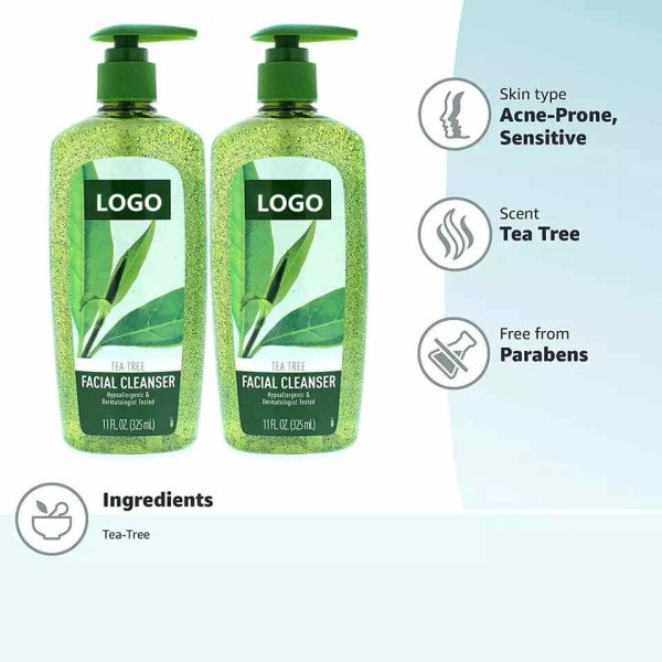 Tea Tree Cleanser contract manufacturing, custom formulas and private label