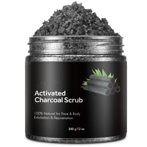 Charcoal Body Scrub contract manufacturing, custom formulas and private label