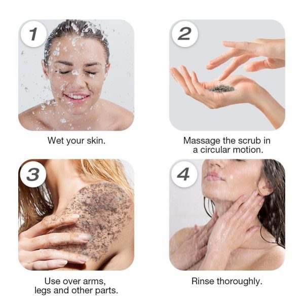 Charcoal Body Scrub contract manufacturing, custom formulas and private label