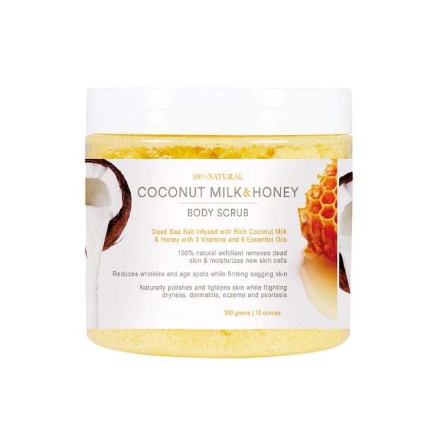Coconut Body Scrub contract manufacturing, custom formulas and private label