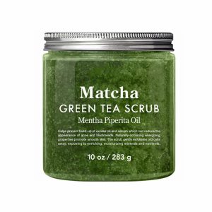 Green Tea Body Scrub contract manufacturing, custom formulas and private label