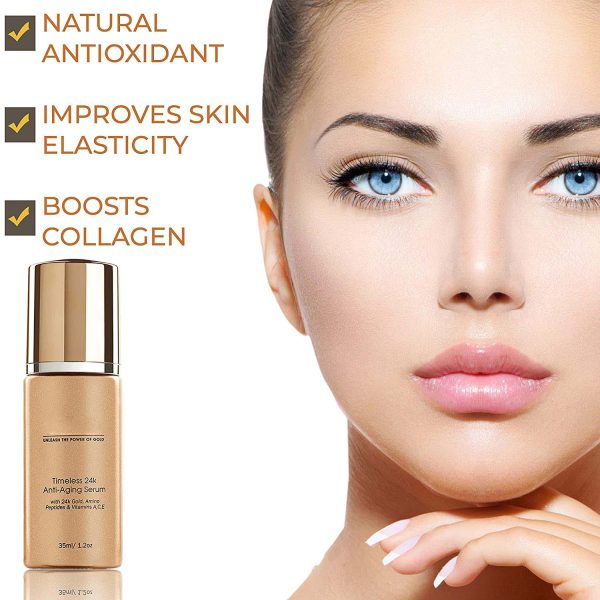 24K Gold Anti-Aging Serum contract manufacturing, custom formulas and private label