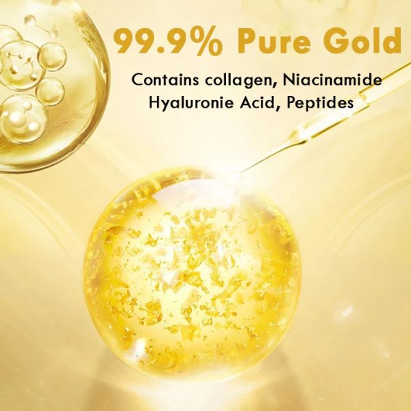 24K Gold Anti-Aging Serum contract manufacturing, custom formulas and private label
