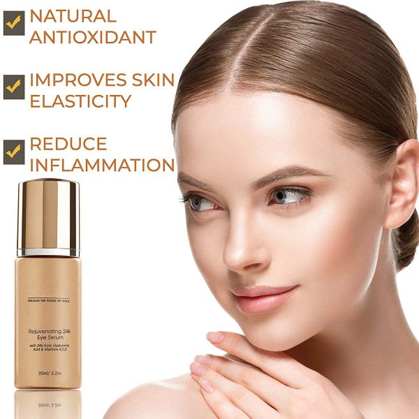 24K Gold Eye Serum contract manufacturing, custom formulas and private label