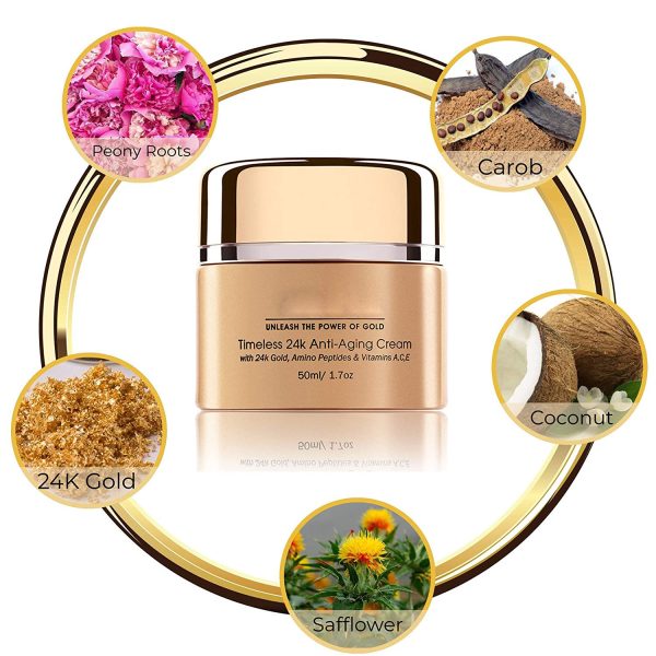 24K Gold Anti-Aging Cream contract manufacturing, custom formulas and private label