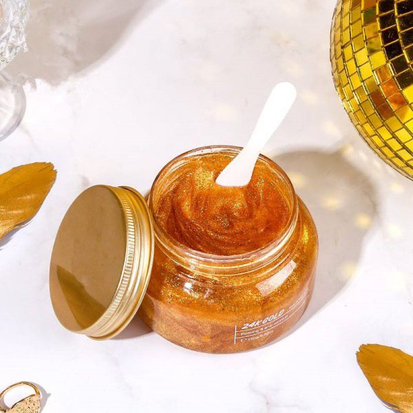 24K Gold Face Body Scrub contract manufacturing, custom formulas and private label
