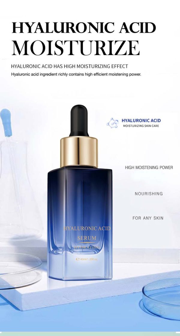 Hyaluronic Acid Anti-Aging Serum contract manufacturing, custom formulas and private label