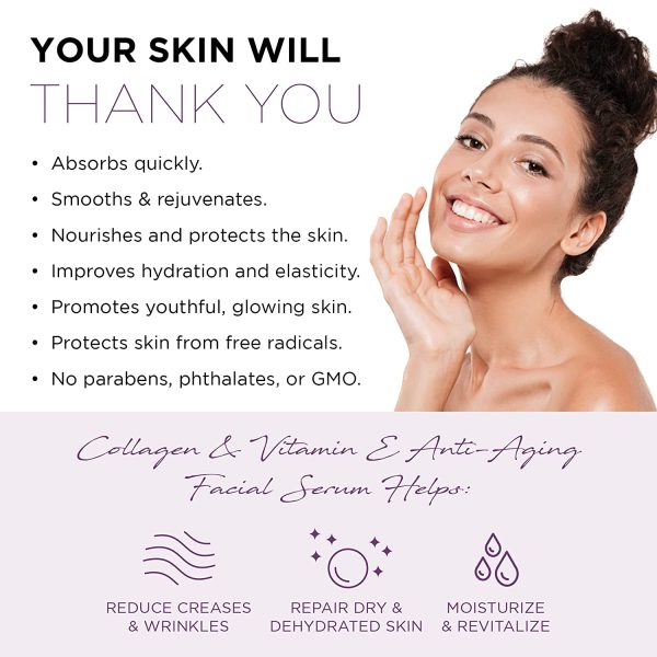Collagen Anti Aging Serum contract manufacturing, custom formulas and private label