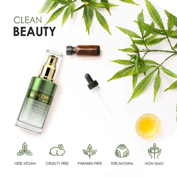 Hemp Facial Serum contract manufacturing, custom formulas and private label