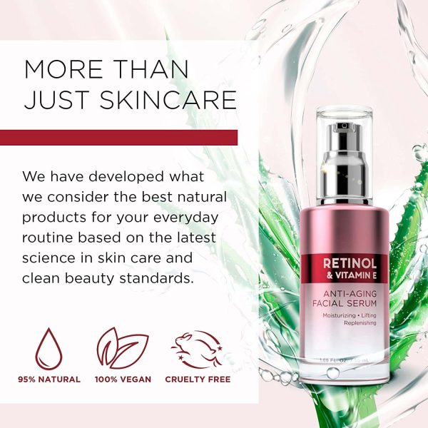 Retinol Anti Aging Serum contract manufacturing, custom formulas and private label