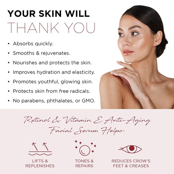 Retinol Anti Aging Serum contract manufacturing, custom formulas and private label