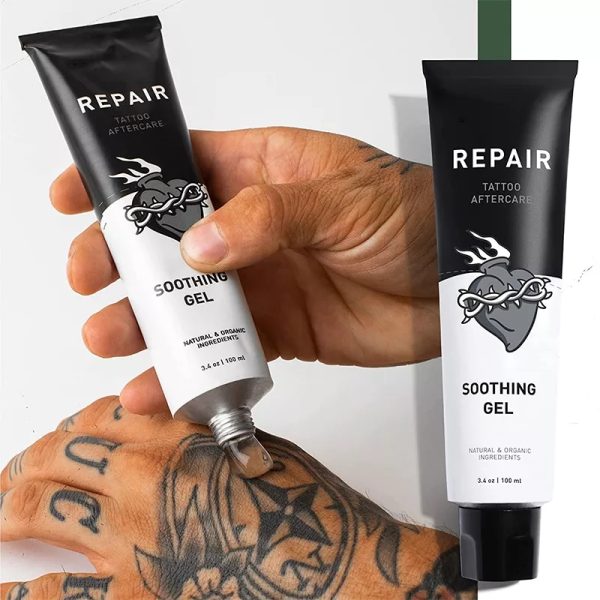 Tattoo Aftercare Soothing Gel contract manufacturing, custom formulas and private label